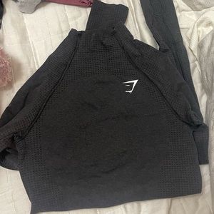 Gymshark Mockneck Longsleeve black